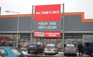 Komfort otworzył trzeci sklep w Czechach