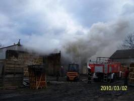 Kolejny pożar tartaku w Płoskini