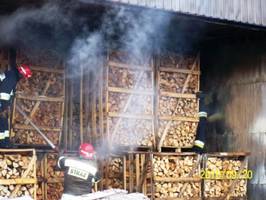 Kolejny pożar suszarni w tartaku w Płoskini