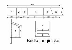 Skrzynka dla nietoperzy typu angielskiego