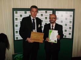 Nadleśniczy z Krynek odebrał nagrodę w brytyjskim parlamencie 