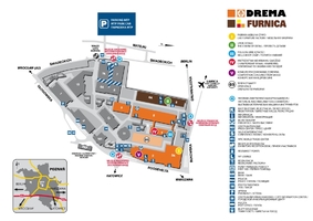 Plan targów Drema i Furnica 2011