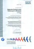 Certyfikat PEFC dla RDLP w Warszawie