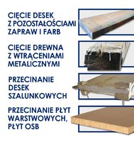 Nowoczesne rozwiązania pozwalają na wykorzystanie piły w ciężkich warunkach