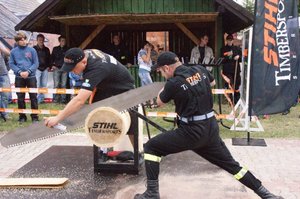 Widowiskowe konkurencje zawodów Stihl Timbersports Series
