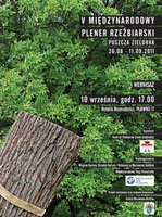 Międzynarodowy Plener Rzeźbiarski Puszcza Zielonka 2011