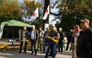 Protestujący wyrazili zadowolenie z ustaleń
