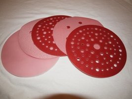 Krążki  i arkusze ścierne na rzepie z ziarnem cyrkonowym i ceramicznym