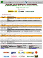 PRZEMYSŁ DRZEWNY 2012+ Stan, Perspektywy, Nowości