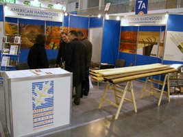 ... a na stoisku AHEC można było spróbować tego typu sortowania w praktyce
