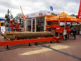 Wood-Mizer prezentował w tym roku "mniejsze" ze swoich produktów