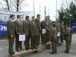Zwycięzcy  IV Mistrzostw Polski Szkół w Umiejętnościach Leśnych