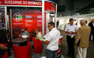 Targi PELLETS-EXPO stoiska w Hali Łuczniczka