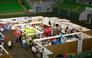 Targi PELLETS-EXPO stoiska w Hali Łuczniczka