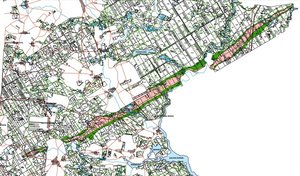 Mapa uszkodzeń lasów w Nadleśnictwie Trzebciny