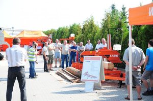 Ubiegłoroczne spotkanie w firmie Wood-Mizer