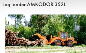 Ładowarka kłód Amkodor 352L