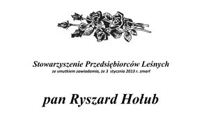 Zmarł Ryszard Hołub