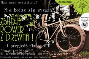 Konkurs - Zbuduj Rower z Drewna