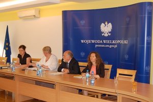 Spotkanie wojewody wielkopolskiego z pracownikami OZPS