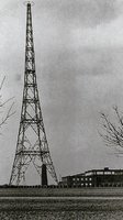 Wieża radiowa Mühlacker w 1935r.