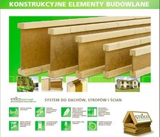 Konstrukcyjne elementy budowlane - naturalnie z drewna