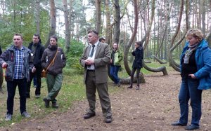 Konferencja „Forest Biomass Conference” - Rezerwat "Krzywy las"