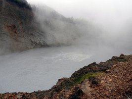 Karaiby 2014: Wrzące jezioro - Boiling Lake