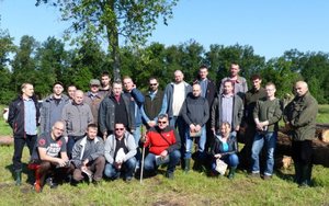 Uczestnicy i wykładowcy I edycji kursu brakarskiego
