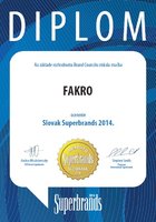 Fakro: Słowacka nagroda Superbrands 2014
