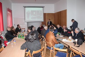Prezentacja sylwetki gruzińskiego dendrologa Salomona Kurdiani przez Prof. Jacka Oleksyna w Instytucie Dendrologii PAN w Kórniku.