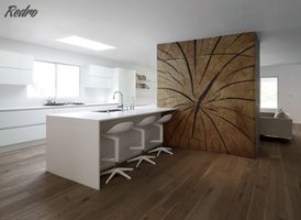 Drewno jako główny bohater stylizacji wnętrza