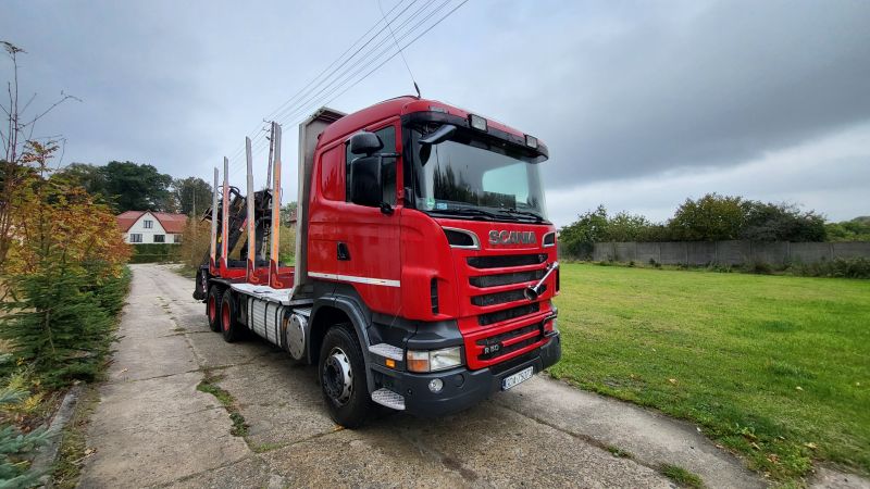 Scania R500 2010r do przewozu drewna cesja leasingu