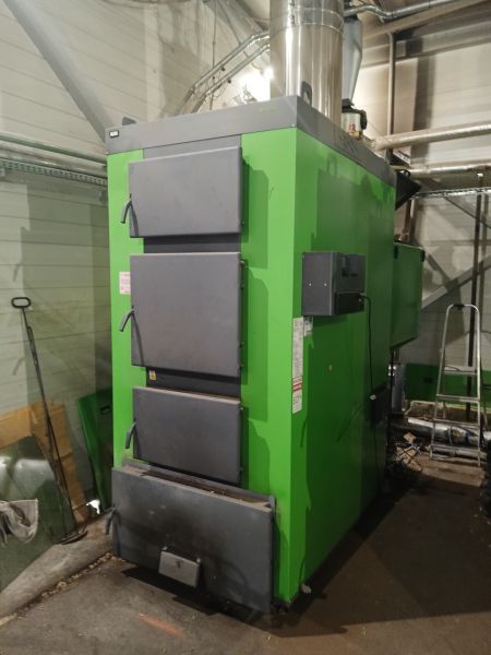 Kocioł piec z zasobnikiem SAS 300kW ECO-PELL pellet eko-groszek 2021r