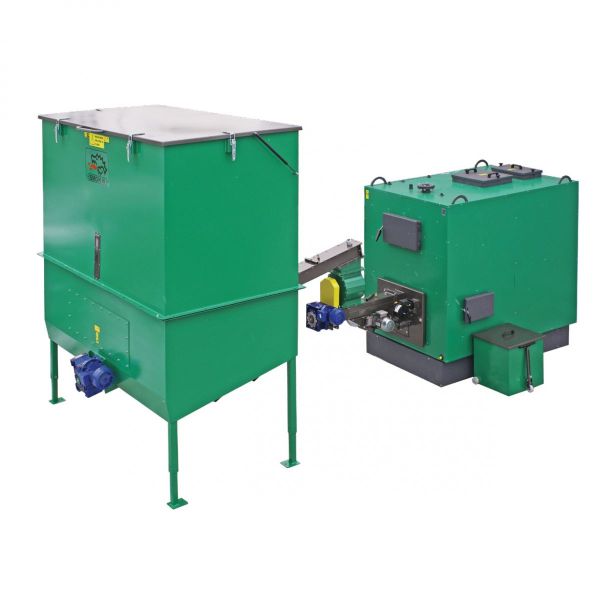 120 kW biomass furnace