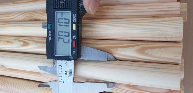 Drążki, kijki, wałki - sosnowe 8-10%