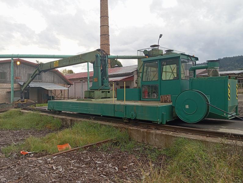 BALJER & ZEMBROD ŻURAW OBELIX 1990, Sortownik do drewna, SPRAWNY