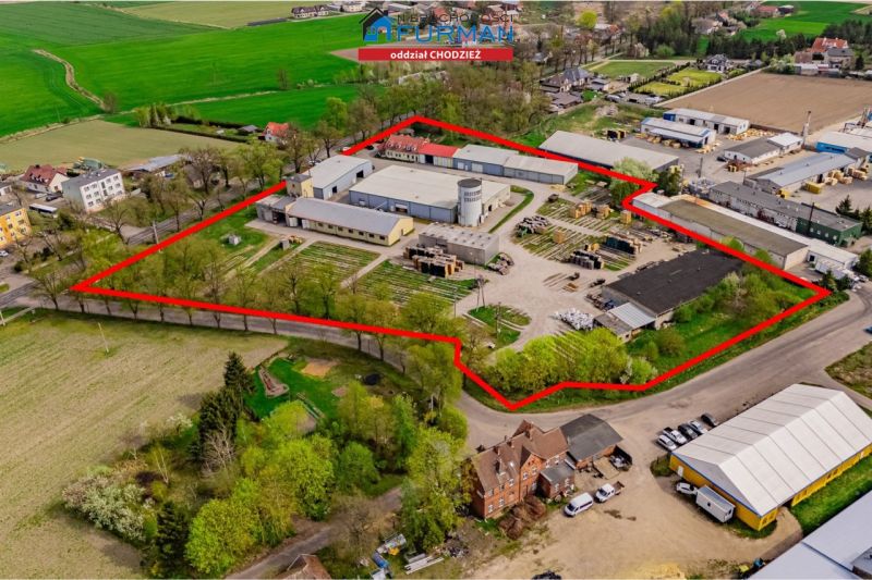 Na sprzedaż zakład produkcyjny z pełną infrastrukturą dla branży drzewnej - Margonin