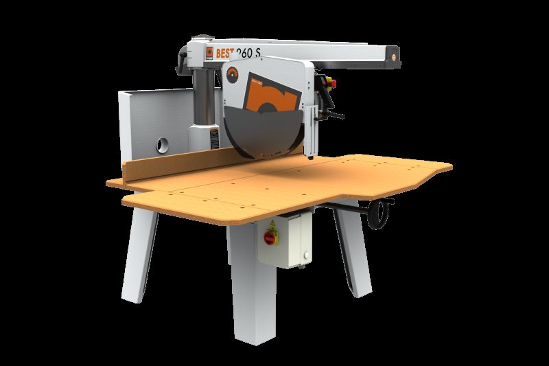 MAGGI BEST 960S Piła radialnaTnie prosto, pod kątem oraz poprzecznie płyty i deski drewniane do długości 3 m