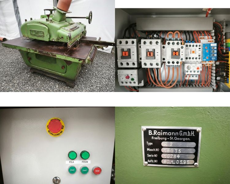 Wielopiła Gąsienicowa Raimann K2 | 22kW | NOWA Elektryka (2025) | Zestaw tulei