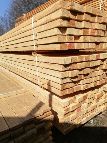 Tarcica sosnowa, pryzma, obrzynana, nieobrzynana- transport